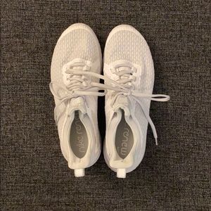 White Nike Sneakers—Worn Once!!!